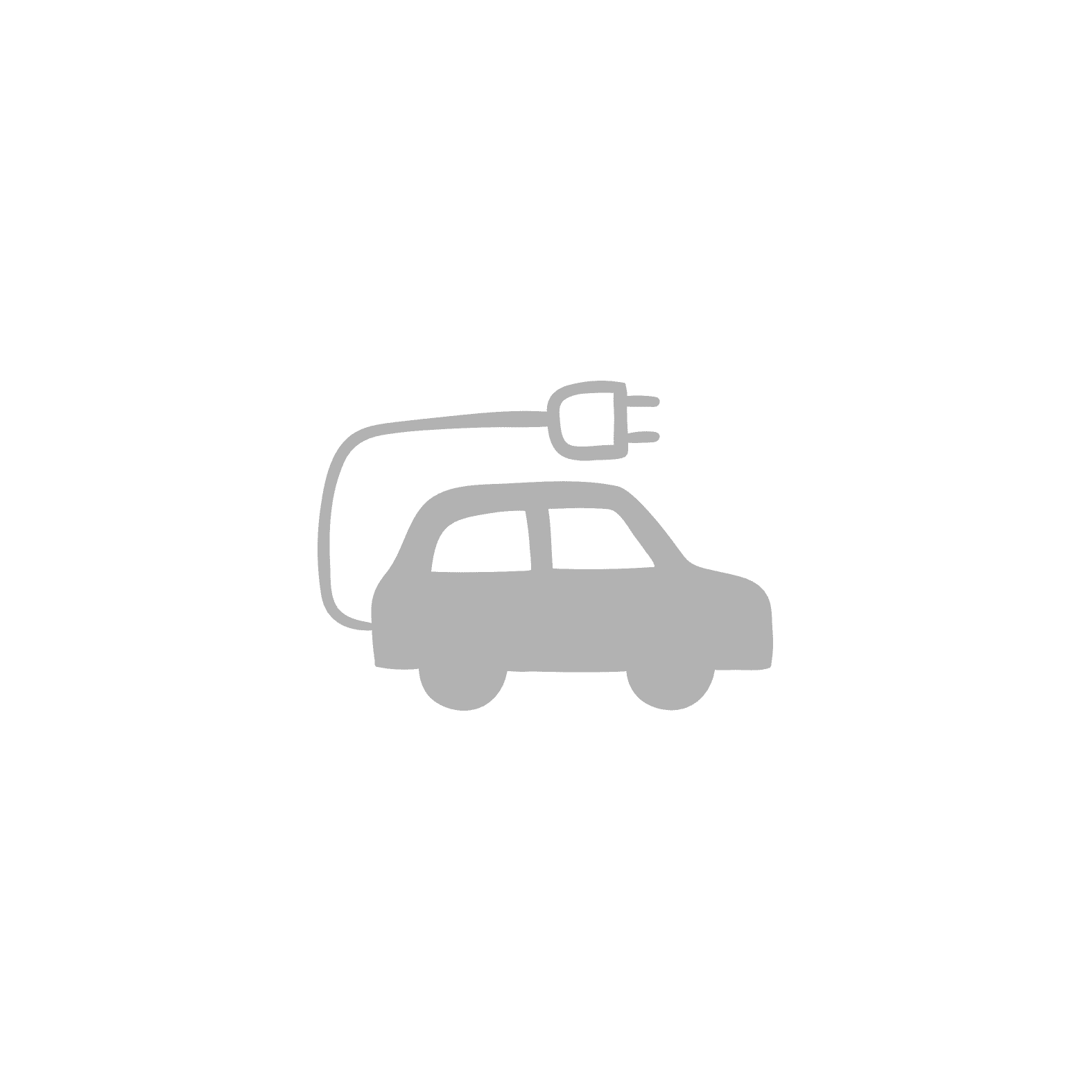 a car with a plug in